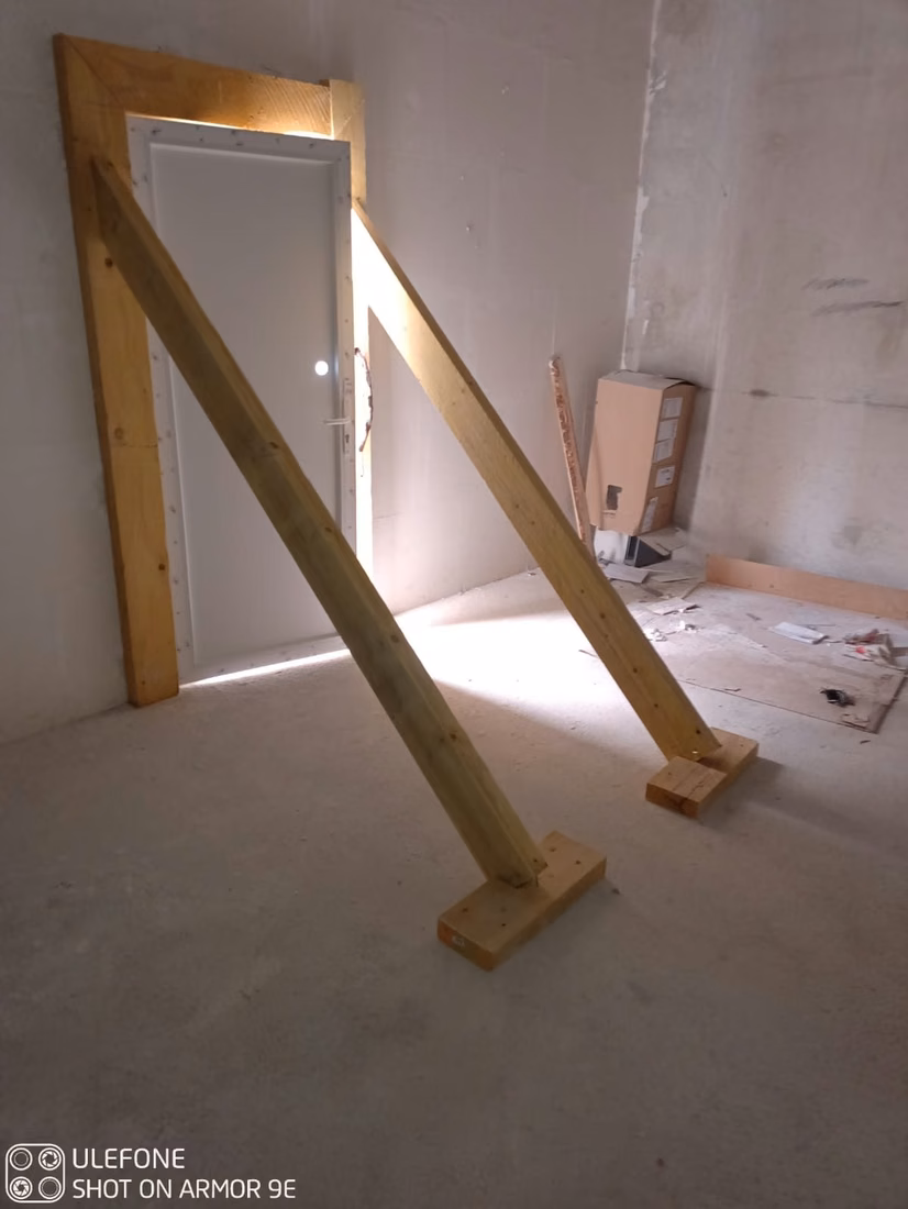 Éléments instables purgés, nouveaux supports mis en place.